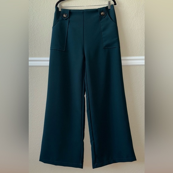 LIKE NEW KILT Clarke Wide Leg Trouser Pants Size 12 - Picture 5 of 13